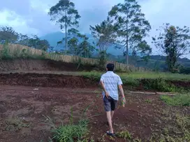 Jual tanah darat pemandangan indah udara sejuk