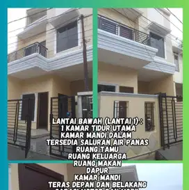 Dijual cepat rumah baru siap huni di cilangkap Jakarta Timur