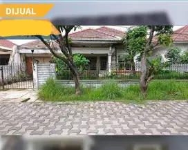 RUMAH HITUNG TANAH DI MANYAR INDAH, ROW 3 MOBIL
