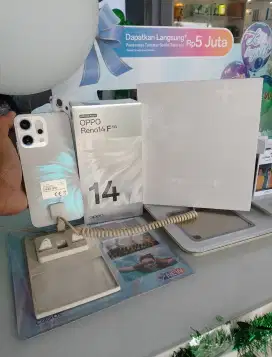 OPPO RENO 14F 5G 8/256 BERGARANSI RESMI NEW BOX
