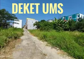 Tanah 90 meter barat kampus ums solo