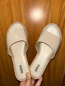 Sandal Melissa Miranda Slide Karet Empuk Elegan Flexble Pvc - (Prlvd)