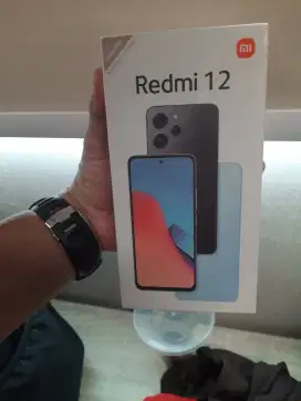 Redmi 12 kondisi Baru dan Segel Ram 8/128gb