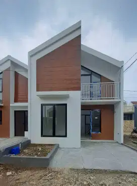 Rumah murah Nempel JL raya di depok
