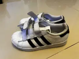 Adidas Superstar White and Black (Preloved