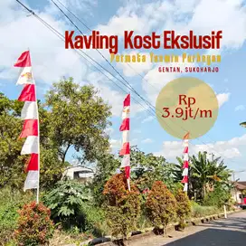Investasi Cerdas! Kavling Kost Prospektif di Gentan, Sukoharjo.
