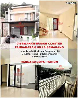 Disewakan rumah pandanaran hill semarang