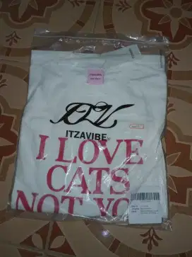 Kaos ITZAVIBE i love cats not you
