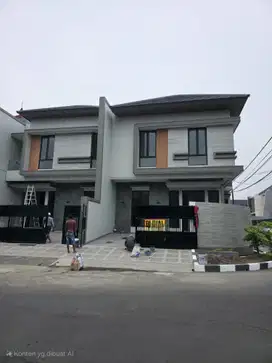 Rumah Hook 2 Lantai, 5KT, 4KM Di Perum. Nginden Intan Timur, Semolo