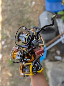 Katrol pancing Reel HD 2000 BARU Besi Smooth Suara Mantap