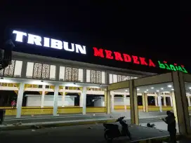 Huruf Timbul Stainless & Acrylic