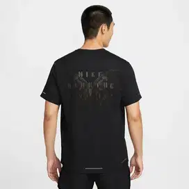 Baju Lari Running Nike Dri Fit Adv Running Division T-Shirt Bolong