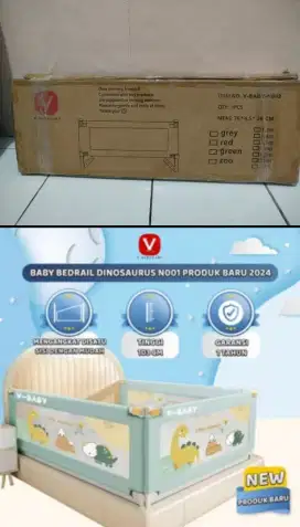 Bedrail / pembatas kasur