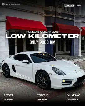 Porsche Cayman Low Kilometer
