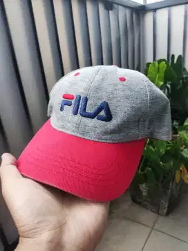 Topi FILA Original Logo FILA Bordir