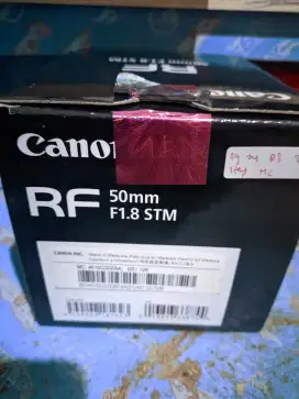 Lensa Canon RF 50mm F1,8 STM Garansi panjang