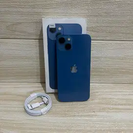 iPhone 13 128GB Blue GARANSI RESMI iBox