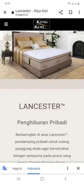 Kasur King Koil