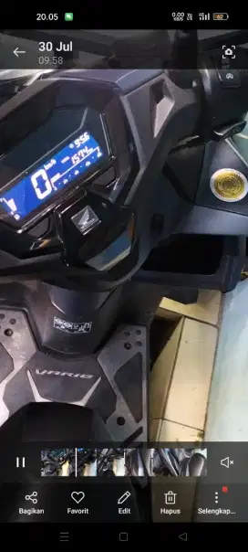 All New Vario 160 ABS kunci Remot