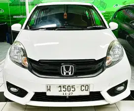 [KM: 50Rb] Honda Brio E CVT 1.2 Putih 2017 Matic / AT ISTIMEWA BOSS !!