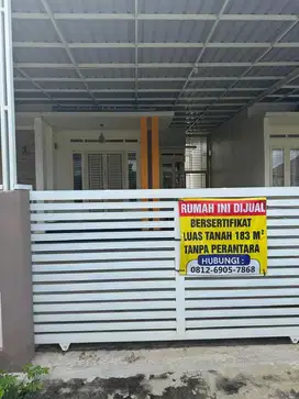 DIJUAL CEPAT RUMAH LB 80 LT 183
