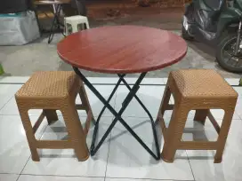 Meja Set CAFE Kondisi Sangat Baik