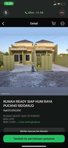 RUMAH MURAH DEKAT MINU PUCANG DAN ALUN ALUN SIDOARJO