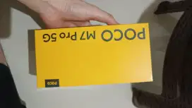Poco M7 Pro 5G Baru segel.