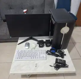 Komputer Windows 10pro dan layar 24in