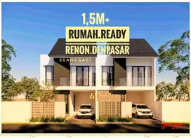 Jual Rumah Ready Renon Tukad Balian dekat Sanur Denpasar Bali