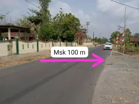 Tanah kaping strategis di kawasan pabrik kulonprogo