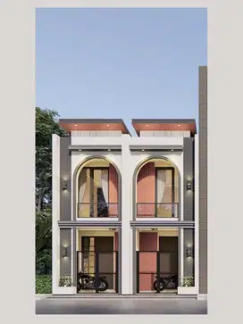 Rumah baru minimalis modern akses motor di Utan Kayu Jaktim