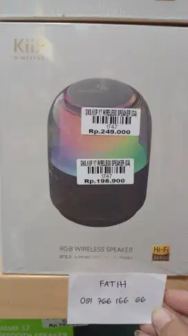 KIIP Y7 WIRELESS SPEAKER ATLANTIS DAHSYAT