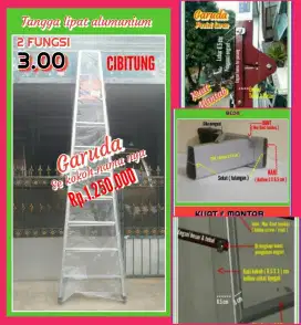 Tangga lipat alm 3mtr.