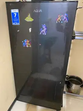 Kulkas aqua 1 pintu kondisi tidak dingin