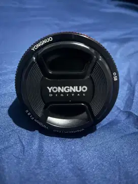 Lensa yongnuo 50mm f1,8