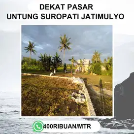 TANAH DEKAT PASAR UNTUNG SUROPATI COCOK UNTUK INVESTASI JANGKA PANJANG