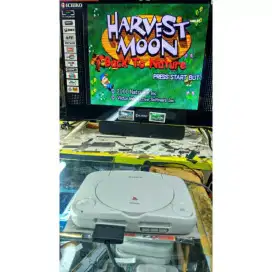PS1 slim kondisi normal optik bisa kebaca kaset burningan/ copab