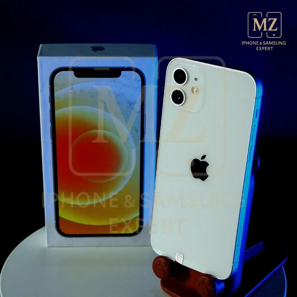 iPhone 12 128GB White – Mulus & Siap Pakai (Nego Tipis)