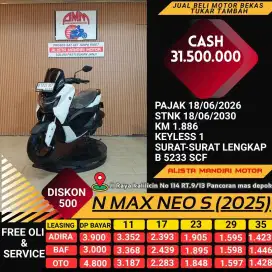 N MAX NEO S TH 2025 PLAT JAKSEL BISA CC KREDIVO  INDODANA SHOPEE pay