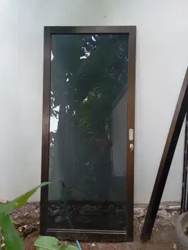 Jual pintu kaca aluminium alexido dan partisi aluminium kaca