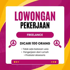 FREELANCE - PENGRAJIN RUMAHAN