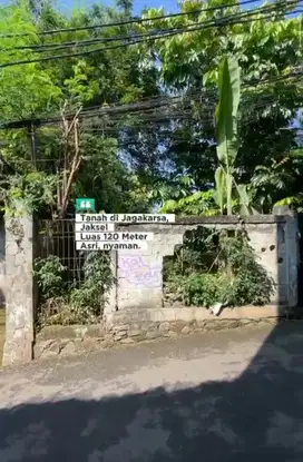 Dijual Tanah kavling Jagakarsa strategis nyaman dan bebas banjir