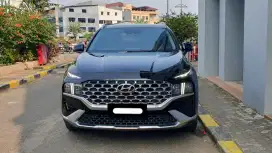 Km23rb hyundai santafe santa fe signature diesel 2021 hitam sunroof