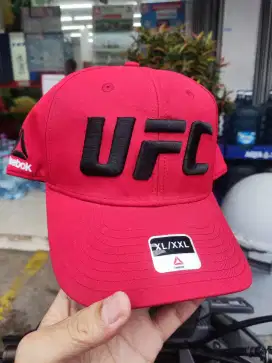Topi Reebok UFC Edition Original Logo UFC Bordir