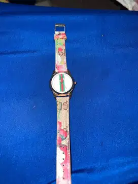 Jam wanita motif bunga