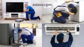Service Ac,Mesin Cuci,Kulkas,Pompa Air dan Bongkar Pasang AC.