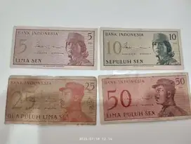 Uang lama kuno koleksi