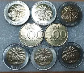 Koin Lawas 500 dan 1000