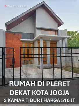 Rumah dekat Kampus UAD di Pleret Bantul Proses Bangun